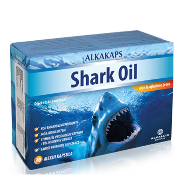 ALKAKAPS SHARK OIL CPS 30X500MG ALKAKAPS SHARK OIL CPS 30X500MG