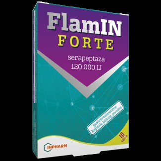 FLAMIN FORTE SERAPEPTAZA 120.000IU 10 KAPSULA FLAMIN FORTE SERAPEPTAZA 120.000IU 10 KAPSULA