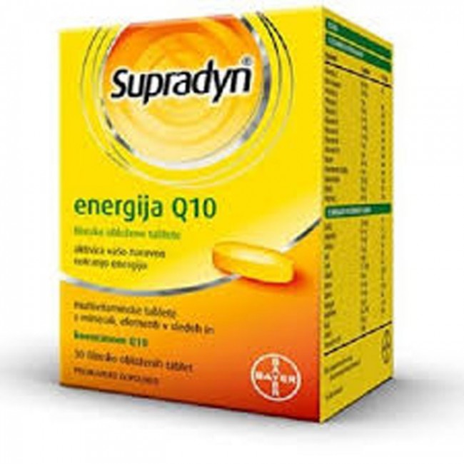 SUPRADYN KOENZIM Q10 TABLETE A 30 SUPRADYN KOENZIM Q10 TABLETE A 30