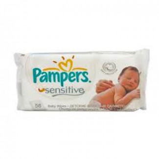 PAMPERS VLAŽNE MARAMICE SENSITIVE A 64 PAMPERS VLAŽNE MARAMICE SENSITIVE A 64