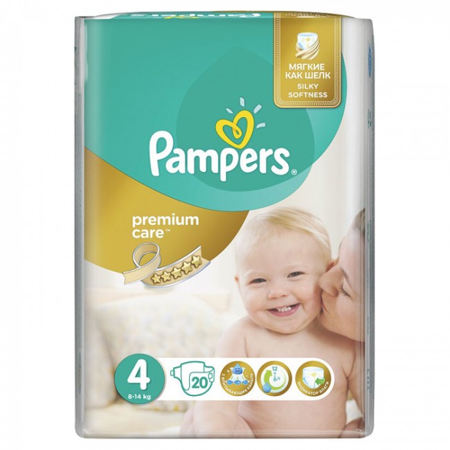 PAMPERS PELENE PREMIUM CARE 4 A20