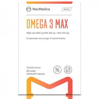 OMEGA 3 MAX KAPSULE 60 X1000mg