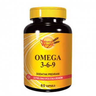 NATURAL WEALTH OMEGA 3-6-9 CPS A 60 NATURAL WEALTH OMEGA 3-6-9 CPS A 60