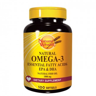 NATURAL WEALTH OMEGA 3 KAPSULE A100 NATURAL WEALTH OMEGA 3 KAPSULE A100
