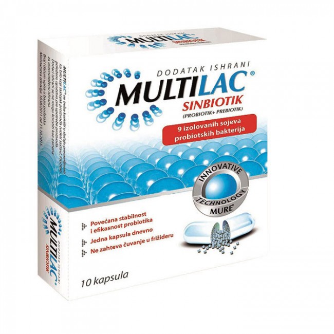 MULTILAC KAPSULE A 10 KOM MULTILAC KAPSULE A 10 KOM