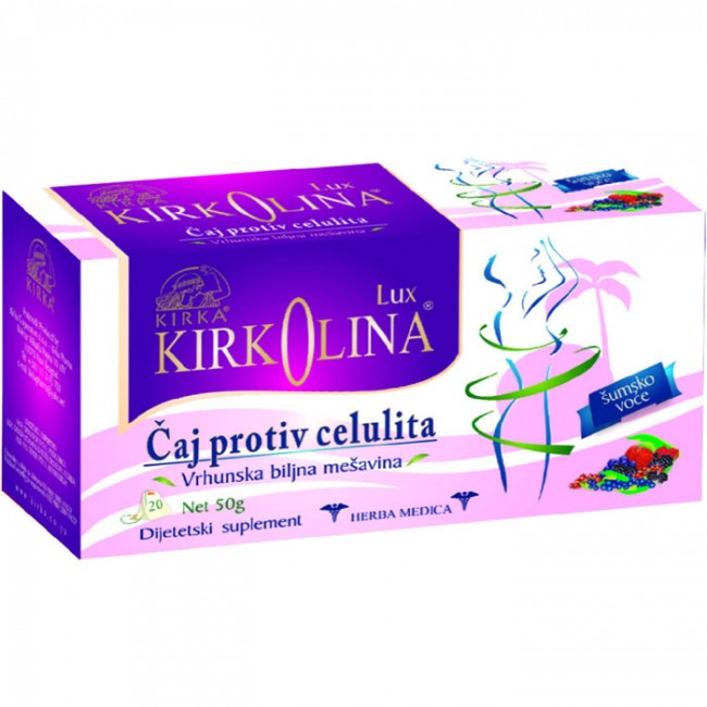 KIRKOLINA FILTER ČAJ PROTIV CELULITA KIRKOLINA FILTER ČAJ PROTIV CELULITA