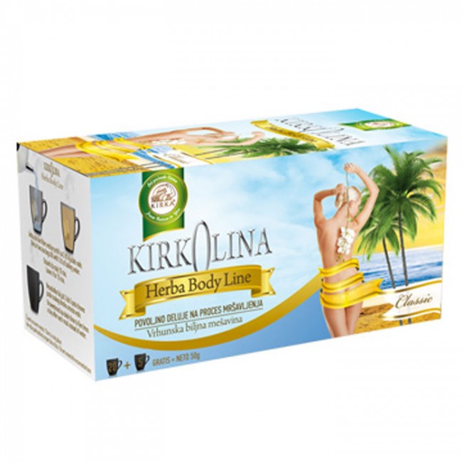 KIRKOLINA ČAJ ZA MRŠAVLJENJE 100G KIRKOLINA ČAJ ZA MRŠAVLJENJE 100G