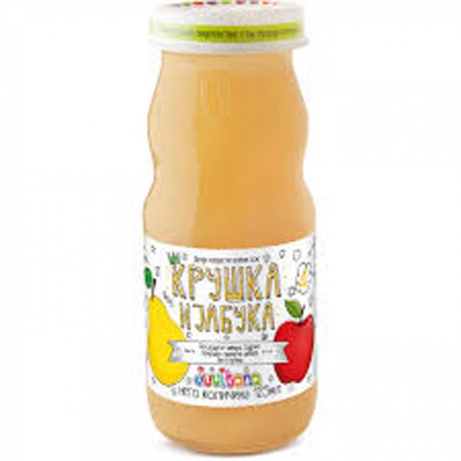 JUVITANA SOK JABUKA I KRUŠKA 125ML