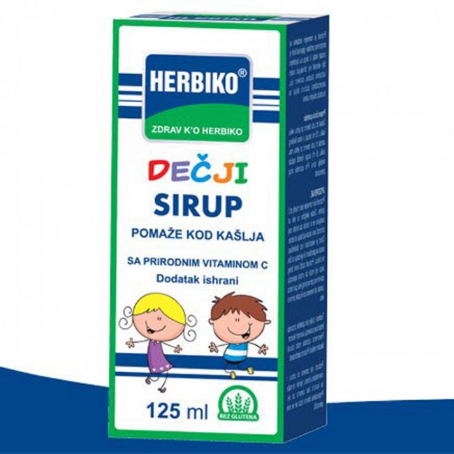 HERBIKO SIRUP ZA DECU 125ML