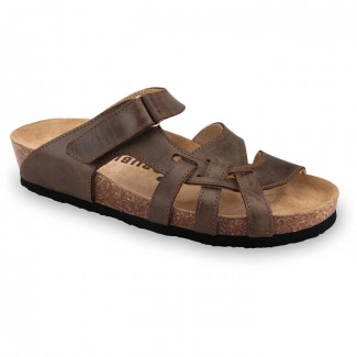 GRUBIN PAPUČA NAFAR SIVA