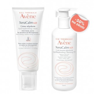 AVENE XERACALM AD KREMA 200 ML+ULJE 400ML PROMO