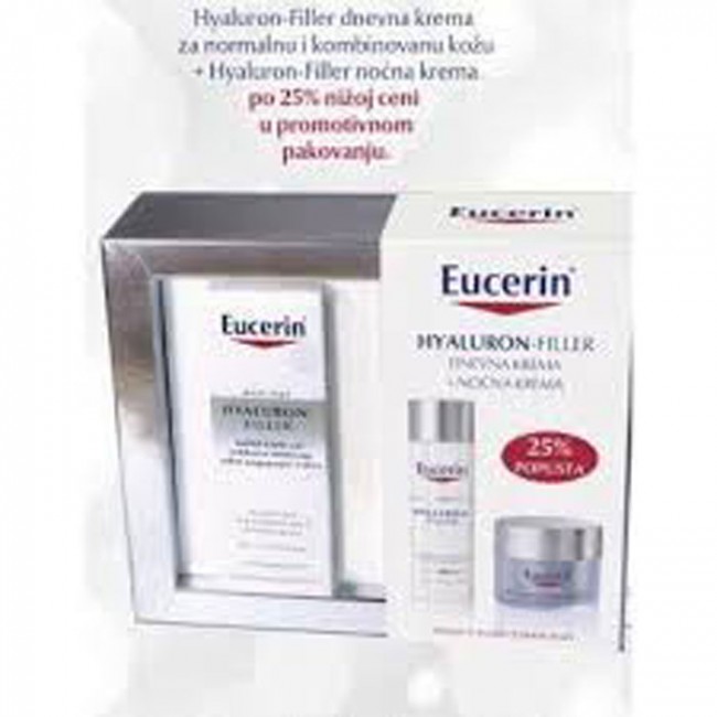 EUCERIN BOX HYALURON FILLER DNEVNA I NOĆNA KREMA (63924+63486) EUCERIN BOX HYALURON FILLER DNEVNA I NOĆNA KREMA (63924+63486)