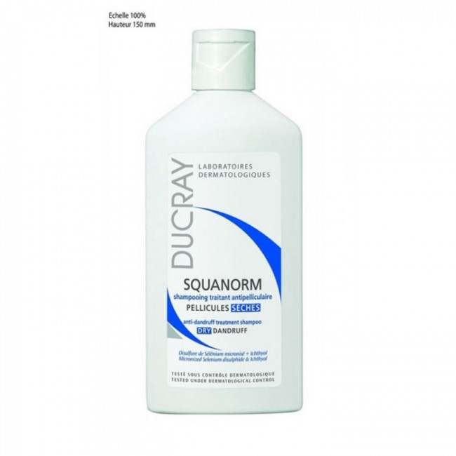 DUCREY ŠAMPON SQUANORM SUVA KOSA PERUT 125ml DUCREY ŠAMPON SQUANORM SUVA KOSA PERUT 125ml
