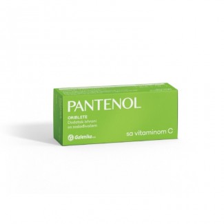 PANTENOL PASTILE SA VITAMINOM C A 20