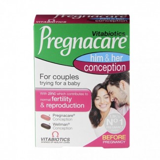 PREGNACARE HIM AND HER A 60