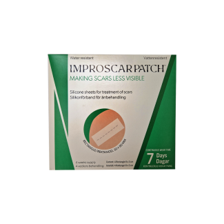 Improscar Patch silikonski flaster Rectangle  3×8