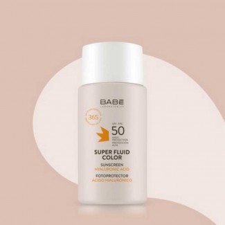 Babe super fluid facial color sunscreen spf50