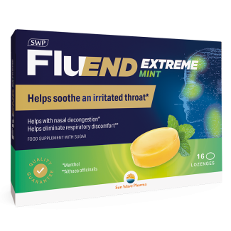 FluEnd Extreme Mint, SWP, za grlo, 16 pastila