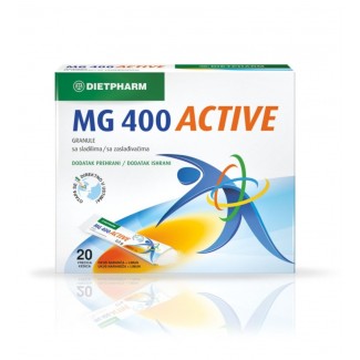 Dietpharm Magnezijum 400mg Active kesice a20
