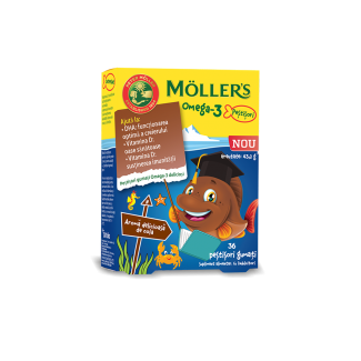 MOLLERS Omega-3 Jelly Fish ukus kole, 36 gumenih ribica MOLLERS Omega-3 Jelly Fish ukus kole, 36 gumenih ribica