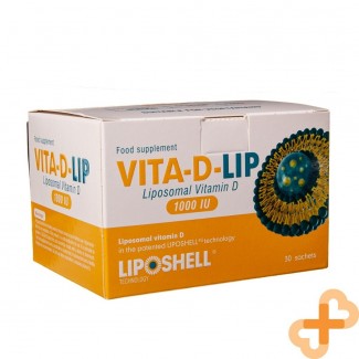 VITA-D-LIP lipozomalni vitamin D 1000ij 30 kesica VITA-D-LIP lipozomalni vitamin D 1000ij 30 kesica