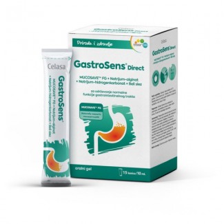 GASTROSENS DIREKT ORALNI GEL za direktnu primenu kod gorušice i refluksa 15X10 ML GASTROSENS DIREKT ORALNI GEL za direktnu primenu kod gorušice i refluksa 15X10 ML