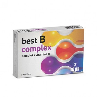 BEST B COMPLEX tablete, 50kom BEST B COMPLEX tablete, 50kom