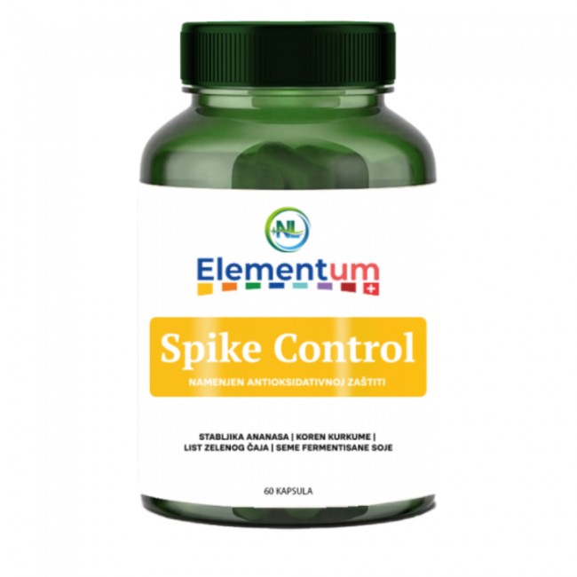 ELEMENTUM SPIKE CONTROL KAPSULE A 60 - DETOX SPIKE PROTEINA