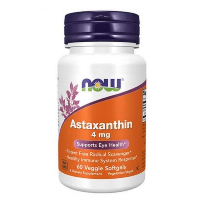 Now astaxanthin 4mg