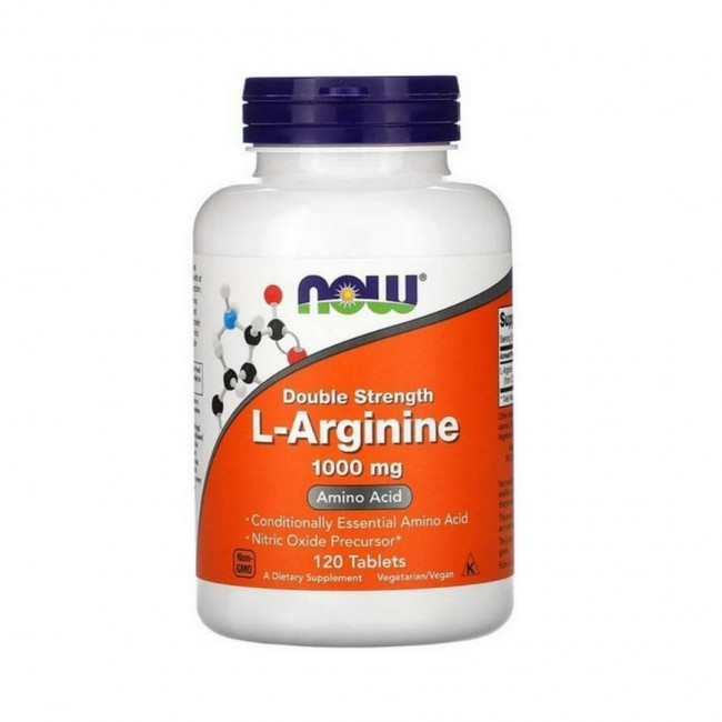 NOW L-ARGININ 1000MG 120 tableta