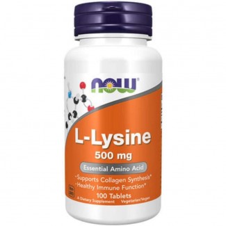 Now L-Lysine 500mg 100 tableta Now L-Lysine 500mg 100 tableta