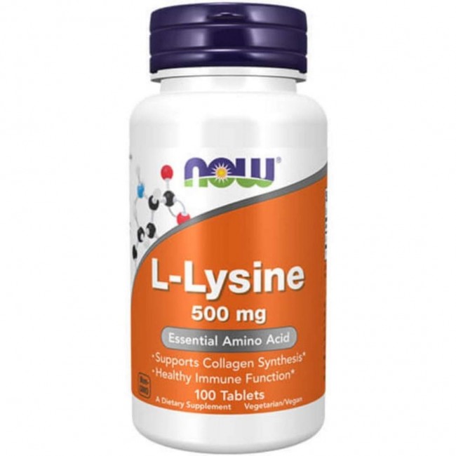 Now L-Lysine 500mg 100 tableta