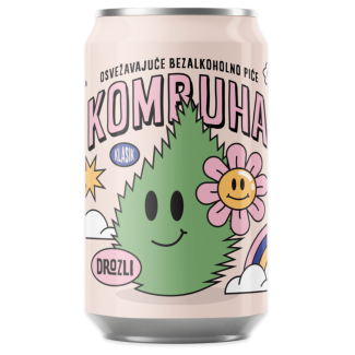 Drozli kombuha klasik 0.33L