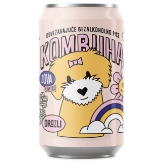 Drozli kombuha ukus zove 0.33L