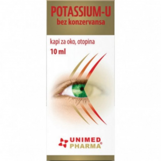 Potassium U kapi za oči 10ml BEZ KONZERVANSA Potassium U kapi za oči 10ml BEZ KONZERVANSA