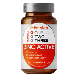 One Two Three Zinc Active 60 kapsula