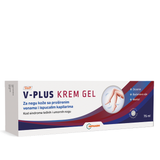 V-plus krem gel, kod problema sa cirkulacijom, 75 ML