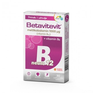 Betavitevit B12 Neuro +vitamin B6, tablete Betavitevit B12 Neuro +vitamin B6, tablete