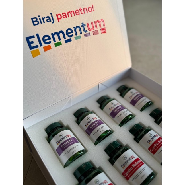 Elementum Imunix x4 + Elementum Cardio Balance x4 paket - Akcija -20%