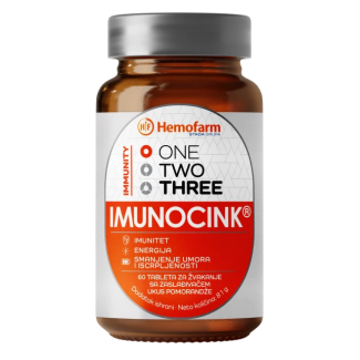 One Two Three Imunocink 60 tableta za žvakanje