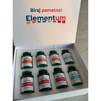 Elementum Cardio Balance x3 + Elementum Thyreo Balance x2 + Elementum Gluko Balance x3 paket - Akcija -20%