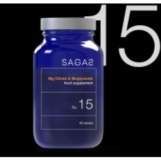 SAGAS Magnezijum Citrat i Bisglicinat, 60 tableta