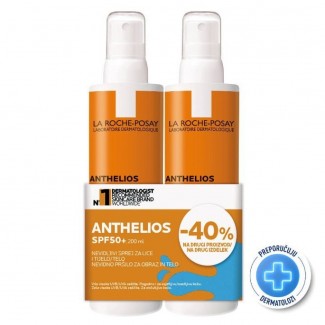LA ROCHE-POSAY PROMO ANTHELIOS BODY SPREJ SPF 50 200ML 1+1