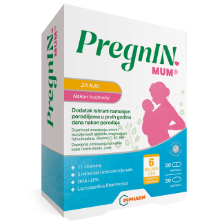 PregnIN mum, nakon trudnoće, 30 + 30 kapsula