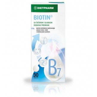 Dietpharm Biotin 30 tableta Dietpharm Biotin 30 tableta