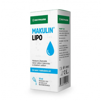 Dietpharm Makulin Lipo kapi za oči 10ml