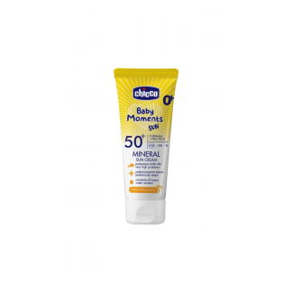 Chicco mineralna krema za sunčanje SPF50+ 75ml Chicco mineralna krema za sunčanje SPF50+ 75ml