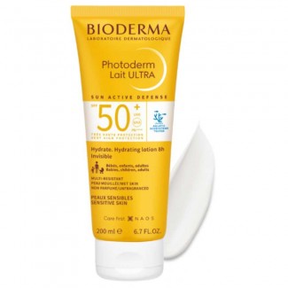 Bioderma photoderm lait ultra spf50+ 200ml Bioderma photoderm lait ultra spf50+ 200ml