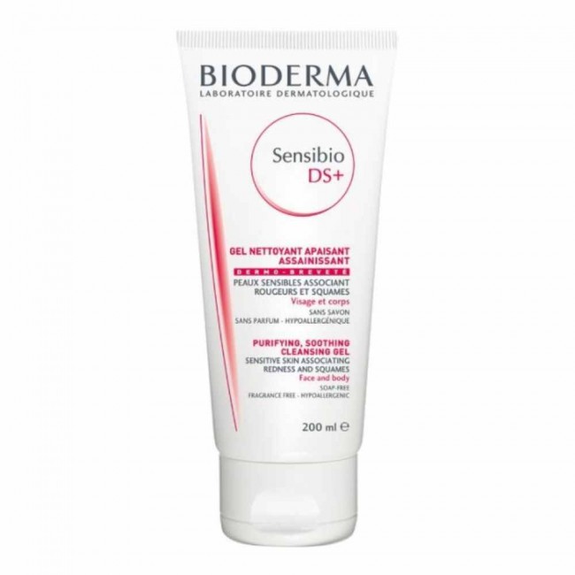 Bioderma sensibio ds+ gel za pranje lica i tela 200ml