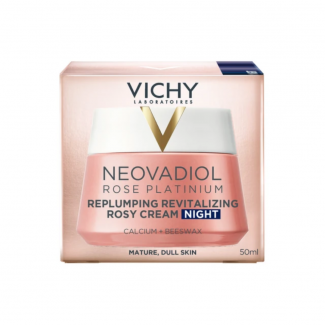 Vichy Neovadiol Rose Platinum Ružičasta noćna krema za popunjavanje i revitalizaciju kože 50 ml